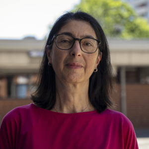 Portrait von Selma Tuzlali, Quartiersmanagerin